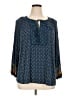 Daniel Rainn Blue 3/4 Sleeve T-Shirt Size XL (estimated) - photo 1