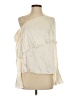 Parker 100% Silk Ivory Long Sleeve Blouse Size XS - photo 1