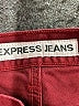 Express Jeans Burgundy Jeans Size 33 waist - photo 4