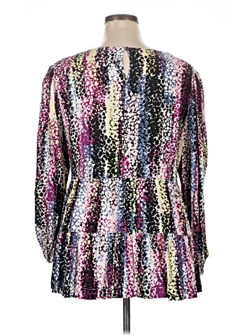 Chelsea & Theodore Long Sleeve Blouse (view 2)