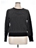 Tahari Polka Dots Black Pullover Sweater Size XL - photo 1