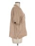 Brixton 100% Viscose Tan Short Sleeve Blouse Size M - photo 4