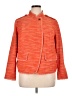 Chico's Tweed Orange Jacket Size XL (3) - photo 1