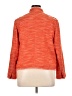 Chico's Tweed Orange Jacket Size XL (3) - photo 2