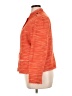 Chico's Tweed Orange Jacket Size XL (3) - photo 5