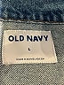 Old Navy 100% Cotton Blue Denim Jacket Size L - photo 3