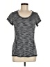 Xersion 100% Polyester Gray Short Sleeve Top Size M - photo 1
