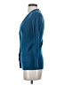 Halogen 100% Merino Blue Wool Cardigan Size XS - photo 5