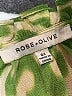 Rose + Olive Green Short Sleeve Blouse Size 2X - photo 7