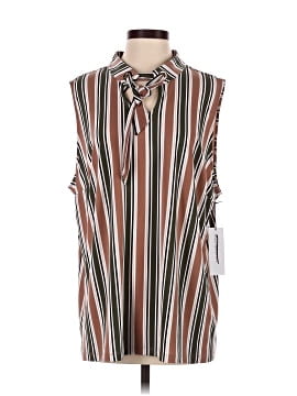 Liz Claiborne Sleeveless Button Down Shirt
