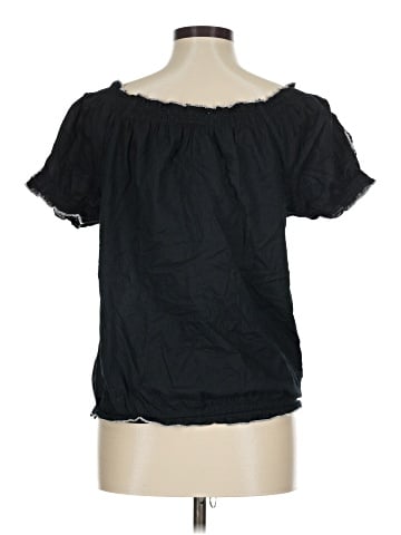 Pookie & Sebastian Short Sleeve Blouse (view 2)