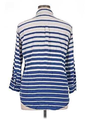 J. McLaughlin 3/4 Sleeve Silk Top (view 2)