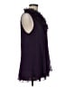 Marc Bouwer 100% Polyester Purple Sleeveless Blouse Size M - photo 4