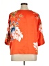 Soft Surroundings 100% Polyester Orange 3/4 Sleeve Blouse Size XL (petite) - photo 2