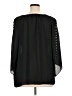 Sharagano 100% Polyester Black 3/4 Sleeve Blouse Size 1X - photo 2