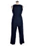 Shein Curve 100% Polyester Solid Blue Jumpsuit Size 12 Plus (0) - photo 2