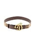 Gucci Brown Leather Belt Size Lg-XL (105cm/ 42") - photo 1