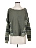 Free People Print Green Pullover Sweater Size XS - photo 1