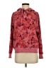Old Navy Floral Burgundy Pullover Sweater Size XS - photo 1
