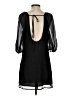 Hype Graphic Silver Cocktail Dress Size 4 - photo 2