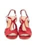 Naturalizer Red Sandals Size 10 - photo 2