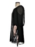 Hype Graphic Silver Cocktail Dress Size 4 - photo 5