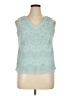 R&M Richards 100% Polyester Teal Tank Top Size 14 - photo 1