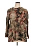 N Touch Brown Long Sleeve Top Size XL - photo 1