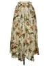 Zara Basic 100% Baumwolle Tropical Ivory Casual Skirt Size M - photo 2