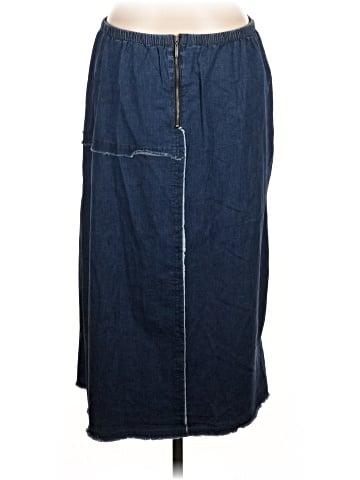 Insight Denim Skirt (view 2)