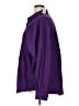 Express 100% Polyester Solid Purple Long Sleeve Blouse Size XL - photo 5