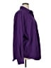 Express 100% Polyester Solid Purple Long Sleeve Blouse Size XL - photo 4