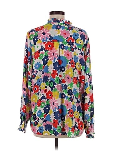 Boden Long Sleeve Silk Top (view 2)
