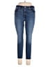 Lucky Brand Solid Blue Jeans Size 14 - photo 1
