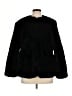 Gap 100% Polyester Black Faux Fur Jacket Size XL - photo 1