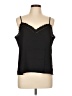 Ann Taylor LOFT 100% Polyester Black Sleeveless Blouse Size L - photo 1