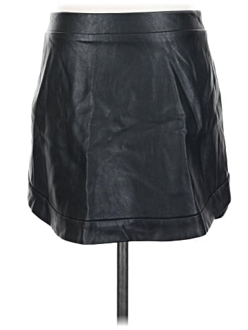 BCBGMAXAZRIA Faux Leather Skirt (view 1)