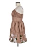 Express Floral Brown Casual Dress Size M - photo 5