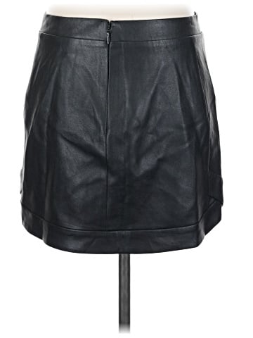 BCBGMAXAZRIA Faux Leather Skirt (view 2)