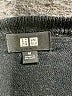 Uniqlo 100% Wool Solid Black Wool Pullover Sweater Size M - photo 7