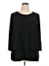 DG^2 by Diane Gilman 100% Polyester Black 3/4 Sleeve Top Size XL - photo 1
