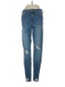 Miss Selfridge Stars Blue Jeans Size 4 - photo 1