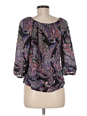 Karen Kane 3/4 Sleeve Blouse (view 2)