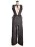 XOXO Solid Gray Jumpsuit Size 14 - photo 2