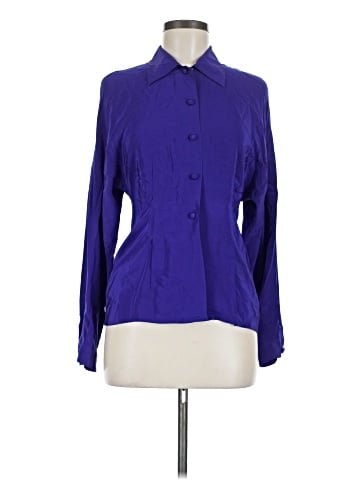 Ann Taylor Long Sleeve Silk Top (view 1)