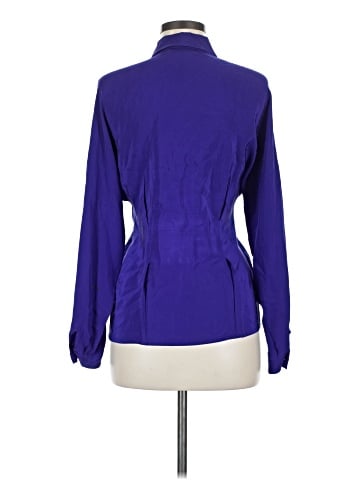 Ann Taylor Long Sleeve Silk Top (view 2)
