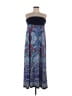 Apt. 9 Paisley Blue Casual Dress Size XL - photo 1