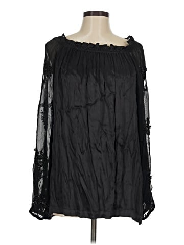 Gold Hawk Long Sleeve Blouse (view 1)