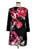 Style&Co Print Black Casual Dress Size XL - photo 2