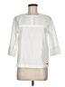 Armani Exchange White 3/4 Sleeve Blouse Size M - photo 1